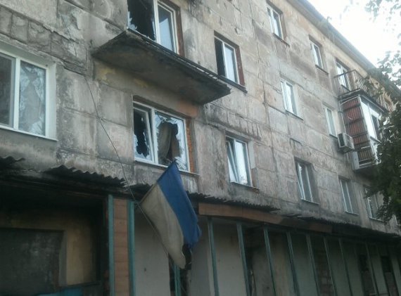 Боевики обстреляли жилые кварталы