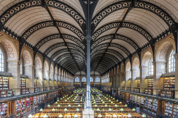Бібліотека Святої Женев'єви, Париж, Франція