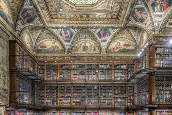 Библиотека и музей Моргана, Нью-Йорк, США