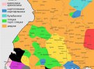 Карти діалектів Західної України