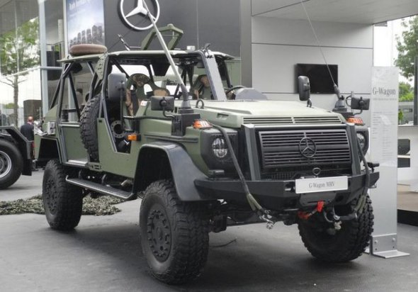 Концерн Daimler представил на оборонной выставке Eurosatory 2018 в Париже новую версию Mercedes-Benz G-серии, предназначенную для военных