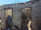 Боевики сожгли поселок Южное