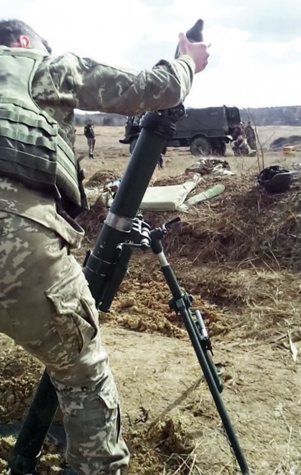 Новий український 82-мм міномет розроблений для ЗСУ