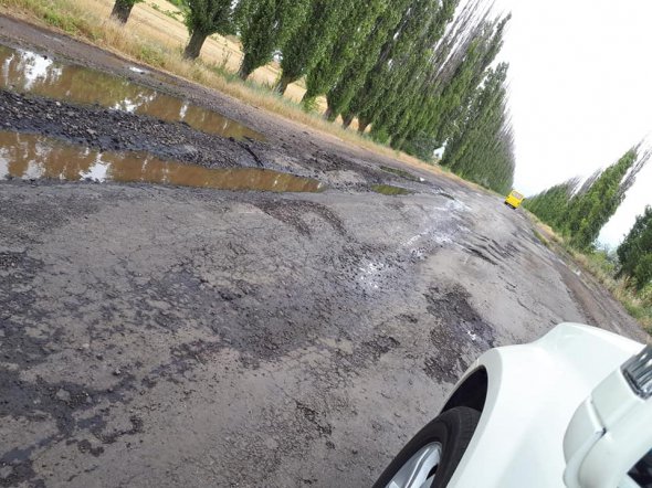 Показали дорогу біля Очакова на Миколаївщині