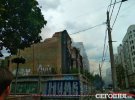 У Києві сталася  пожежа біля кінотеатру "Жовтень"