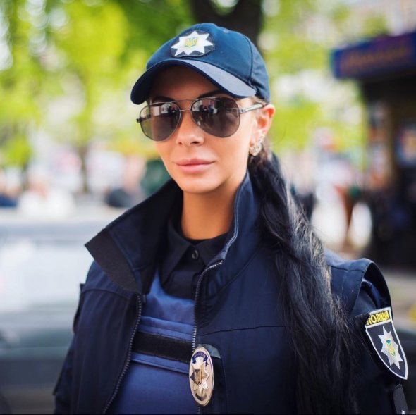 Людмилу Милевич считают самой сексуальной полицейской Украины