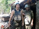 Боевики ДНР на передовой позиции "Туман"