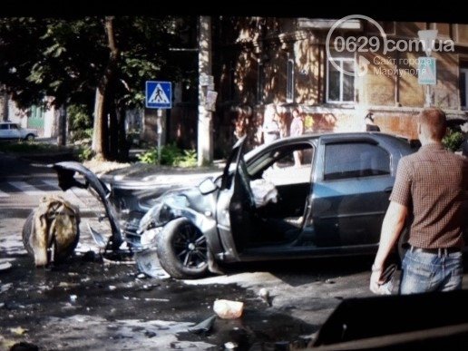 У Маріуполі Донецької області    сталася  ДТП, в якій постраждали   сім людей