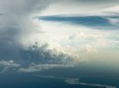 Фото облаков с открытой кабины самолета