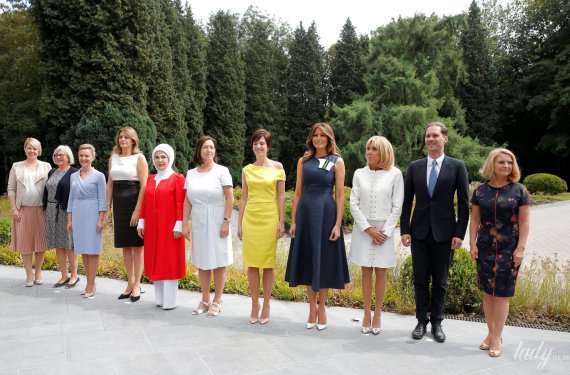 Эмине Эрдоган представила яркий образ на саммите НАТО