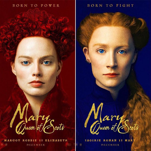 Марго Робін та Сірша Ронан зіграли у драмі "Марія - королева Шотландії"