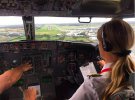 Шведка Сара Йоханссон о своей жизни пилота рассказывает в Instagram