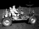 Лунный автомобиль, экспедиция "Аполлон-15". Фото: Википедия