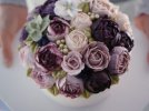 Торт з кремовими квітами від Су