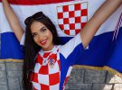 Горячие фанатки сборной Хорватии