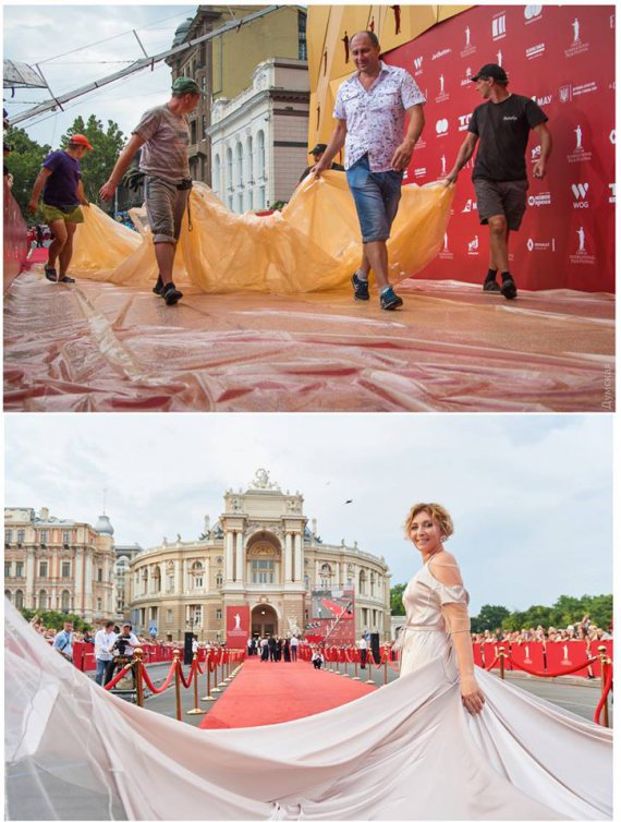 В сети высмеяли нелепые образы посетителей международного кинофестиваля, который проходит в Одессе
