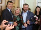 Ирина Луценко радуется принятию пакет законов "Чужих детей не бывает", 3 июля