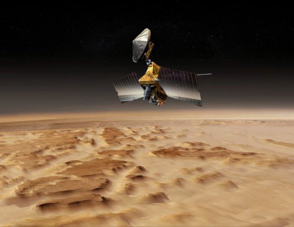 Зонд NASA Mars Reconnaissance Orbiter 