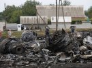 17 липня 2014 року на сході України упав Боїнг 777 авіакомпанії Malaysia Airlines