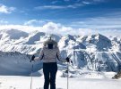 Зимний отдых прошел на лыжах в горах Словакии