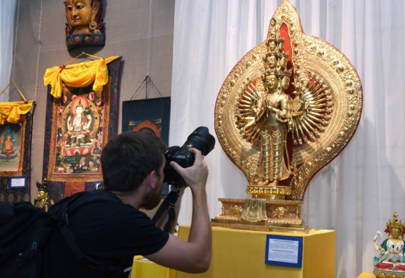 Открыли выставку тибетской культуры