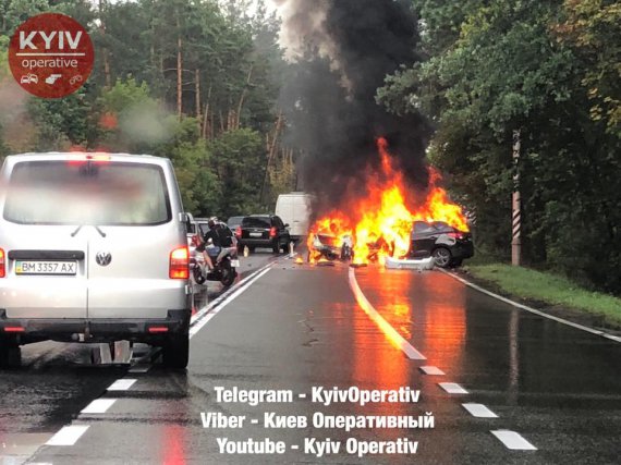 Біля Києва сталась смертельна аварія