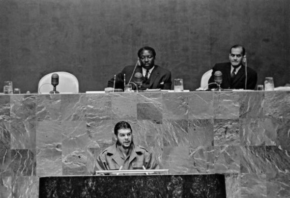 Че Гевара виступає в ООН 11 грудня 1964 року. США.
