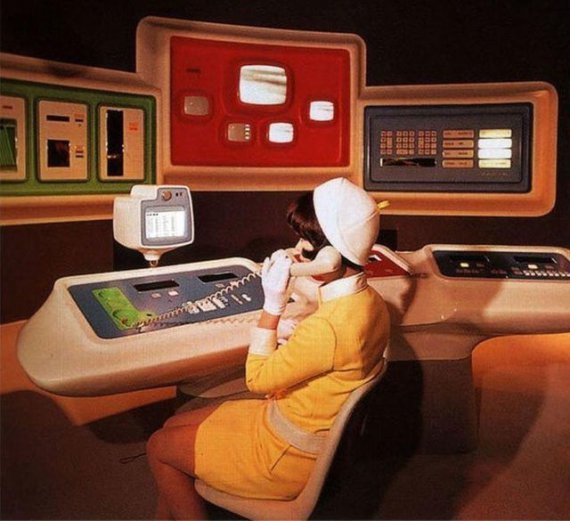 Офіс майбутнього. Всесвітня виставка в Нью-Йорку, 1964 рік.