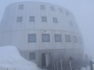 Отель Refuge du Gouter находится на высоте 3817 м у вершины горы Монблан в Западных Альпах