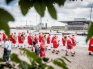 Ежегодный конгресс Санта-Клаусов в Копенгагене
