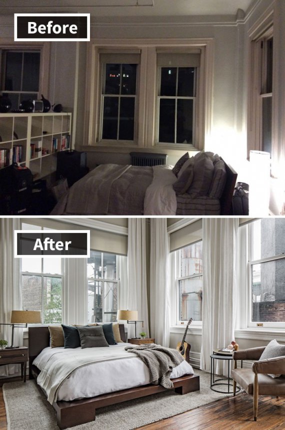 До и после: невероятные изменения комнаты после ремонта