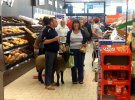 Мужчина привел в супермаркет овцу и напал на охранника
