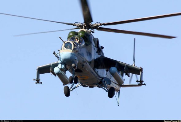 Украинский вертолет Ми-24