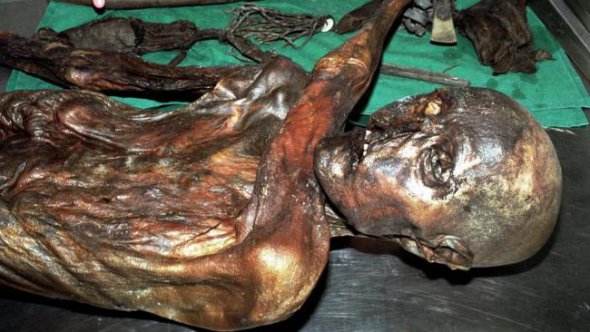 Крижану людину знайшли в 1991 року в Інсбруку. Мумії  більш 5 тис. років.