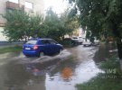 26 июля ливень затопил одну из центральных улиц Полтавы