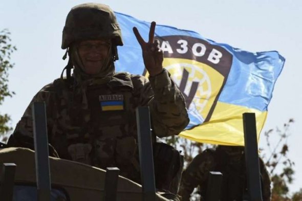 5 мая 2014 сформировался добровольческий батальон "Азов"