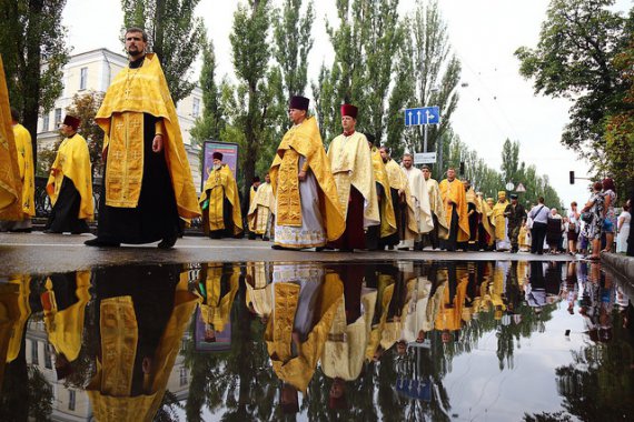 Крестный ход 2018 года в Киеве. Фото: РБК