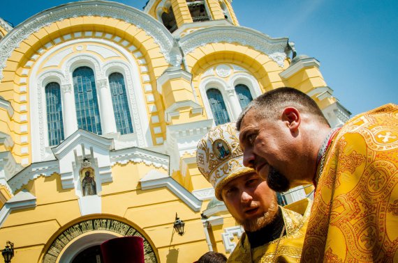 Урочисте богослужіння тривало у Володимирському соборі