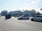 На Браїлках у ДТП потрапили поліцейські та інкасатори