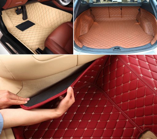 Шкіряні килими для авто. Фото: Авто 24
