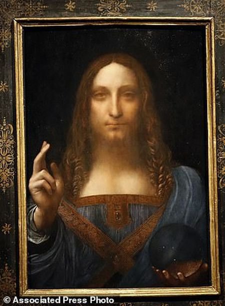 Самую дорогую в мире картину "Сальватор Мунди" написал ученик да Винчи