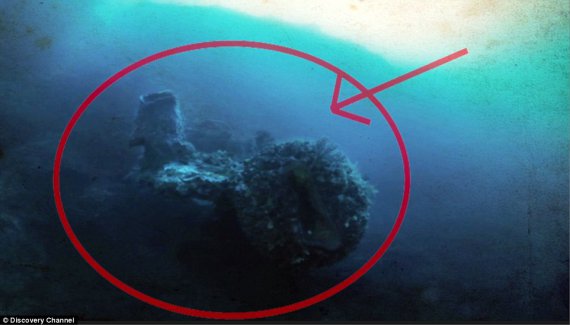 Находка может быть остатками космического корабля, затонувшего в древности, предполагают исследователи
