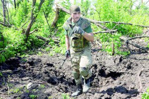 54-річний Ігор Філіппов пішов добровольцем на фронт із Запо­ріжжя. Воював у Пісках на Донеччині