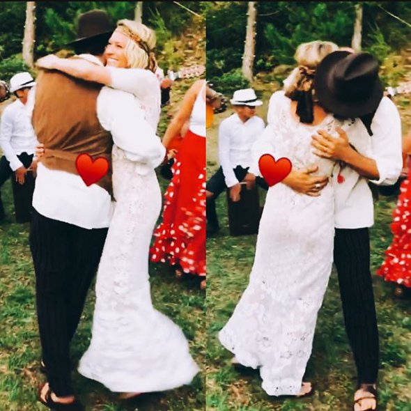 52-річна голлівудська актриса Робін Райт вийшла заміж за піар-менеджера Saint Laurent Климента Жиро, 31 рік Фото: Instagram