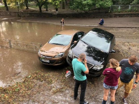 Наслідки негоди в Києві