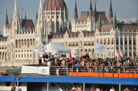 Розваги в Будапешті під час  Sziget Фестиваль 2018. Фото: О. Швед