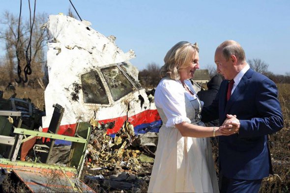В сети смеются над танцами Путина на свадьбе Кнайсль