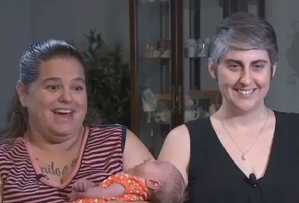 Патрисия и Кимберли четыре года пытались завести ребенка