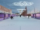 Новогодний городок будет оформлен в стиле картин украинской художницы Марии Примаченко