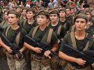 Впервые участие в параде принимает расчет из женщин-военнослужащих